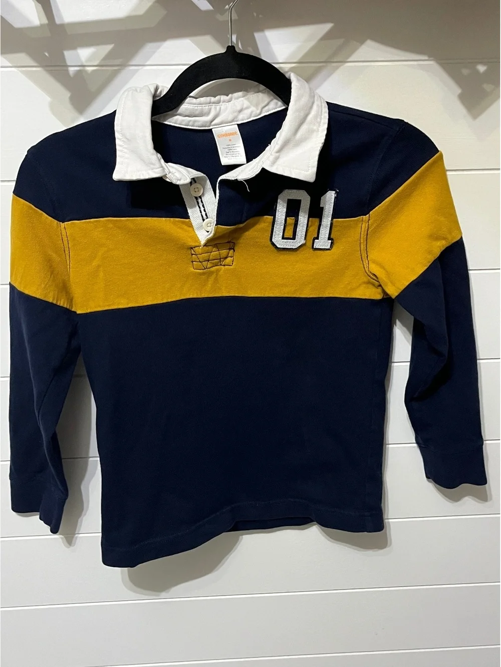 Gymboree Boys' Long Sleeve Rugby Shirt